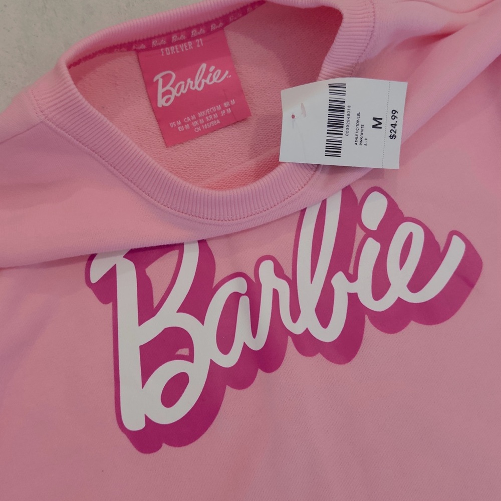 Barbie Pink Kids Shirt by Forever 21